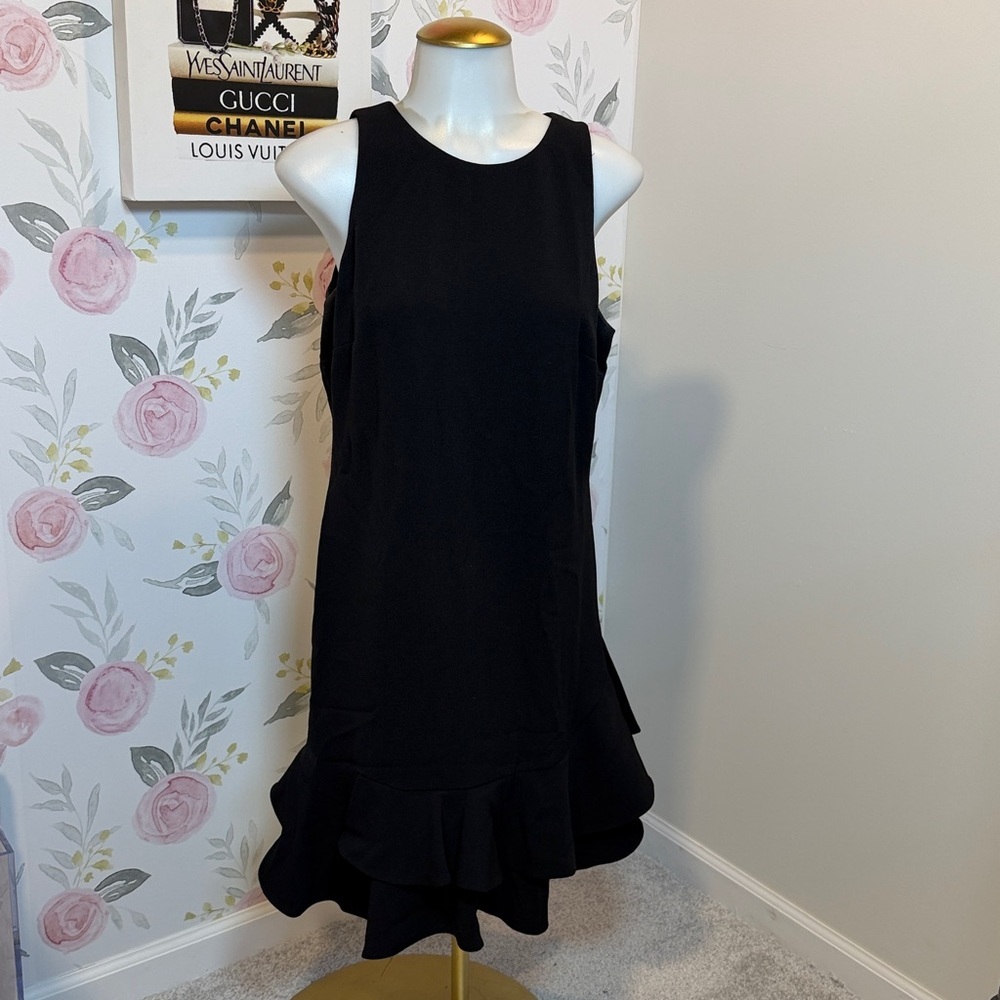Cynthia Rowley Black Fitted Dress